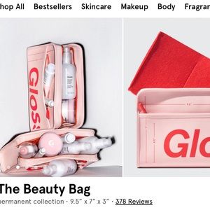 GLOSSIER “The Beauty Bag” 💋💄💅🏾